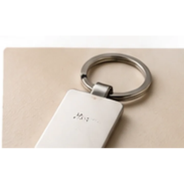 Classic Metal Photo Keyring